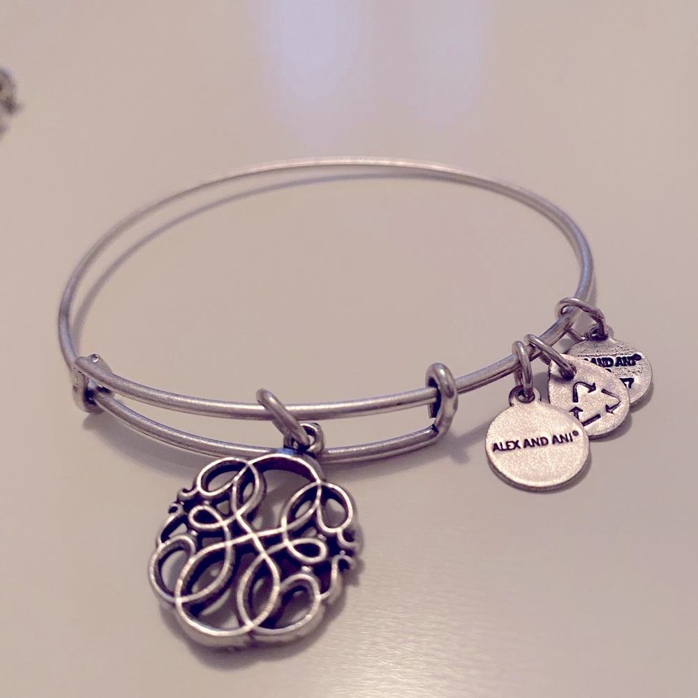 Silver Alex and Ani Bracelet